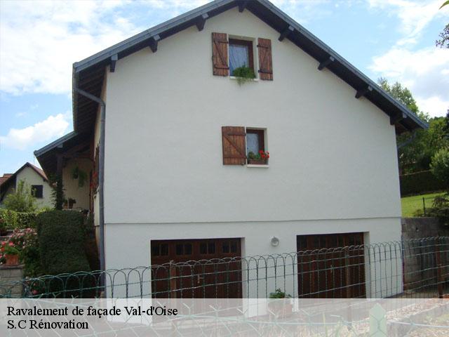 Ravalement de façade Val-d'Oise 