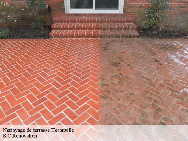 Nettoyage de terrasse  95300